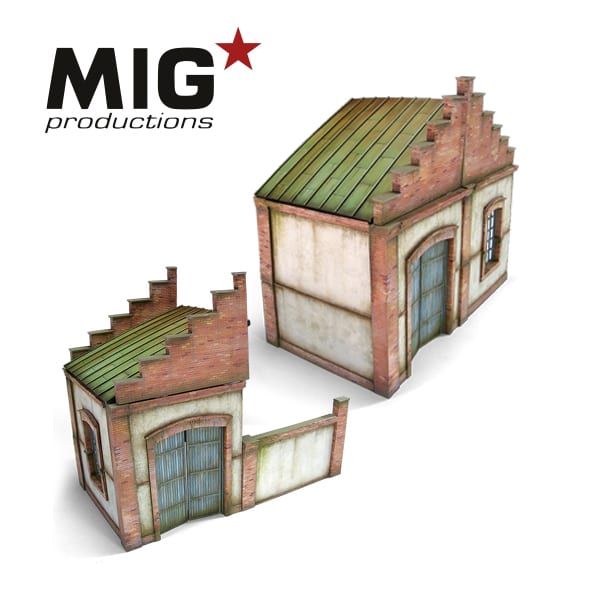 MP72-400 Сборная модель аксессуаров из пластика Modular factory MIG Productions