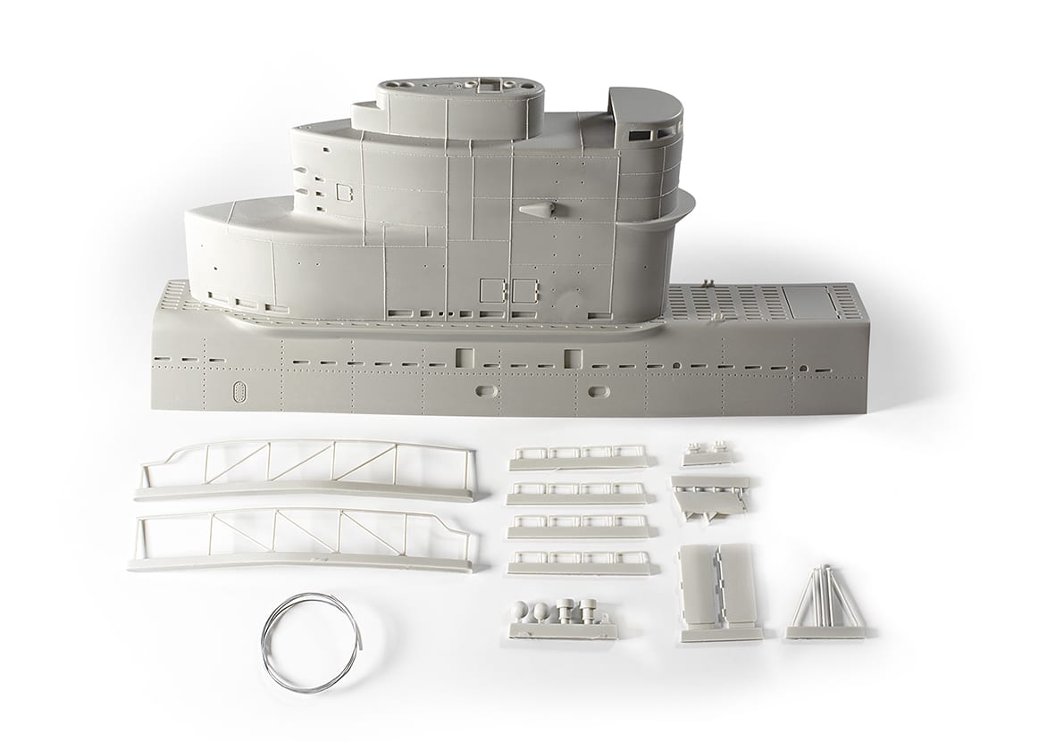 MP35-417 Сборная модель из пластика RUSSIAN SUBMARINE - PROJECT 613