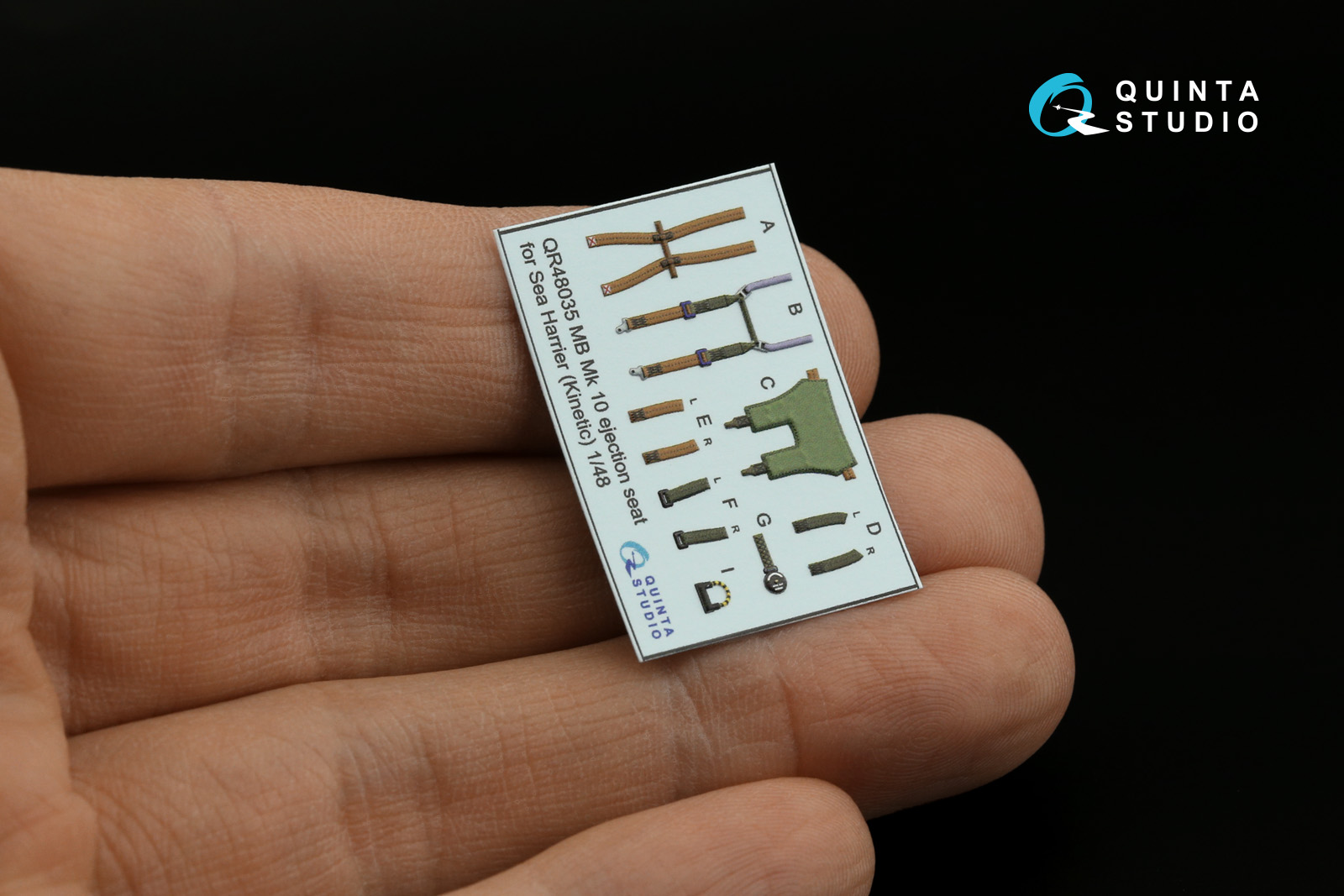QD48344 3D Декаль интерьера кабины Sea Harrier FA.2 (Kinetic)