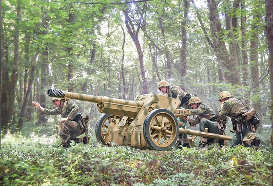 96460ИТ Противотанковая пушка Pak 97/38 с расчетом Italeri