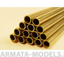 KS8141 Латунная трубка 14,3х0,36 мм, 1 шт