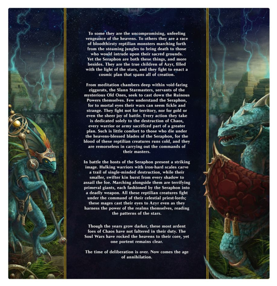 88-01GW Боевой Том. Серафон (англ.) (Battletome: Seraphon (HB, Eng))