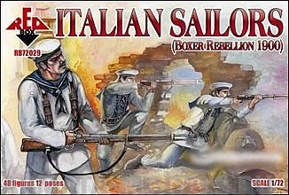 RB72029 Фигуры Italian Sailors 1900 (Boxer Rebellion) Red Box