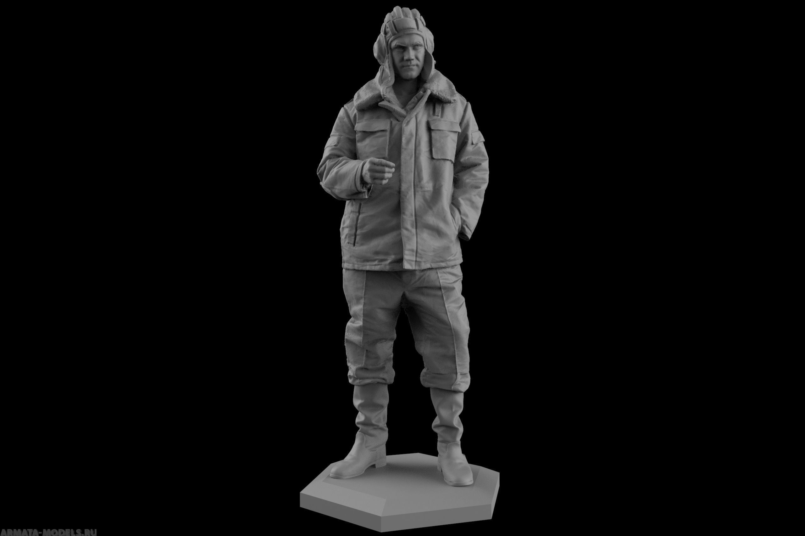 AM3712 Фигура танкиста №3 Arma Models