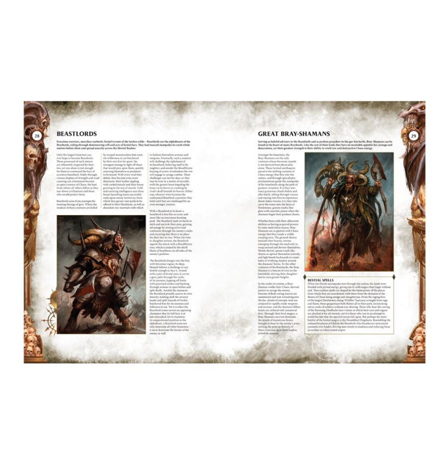 81-01-60GW Боевой Том. Звери Хаоса (тв.обл., англ.) (Battletome: Beasts of Chaos (HB, Eng))