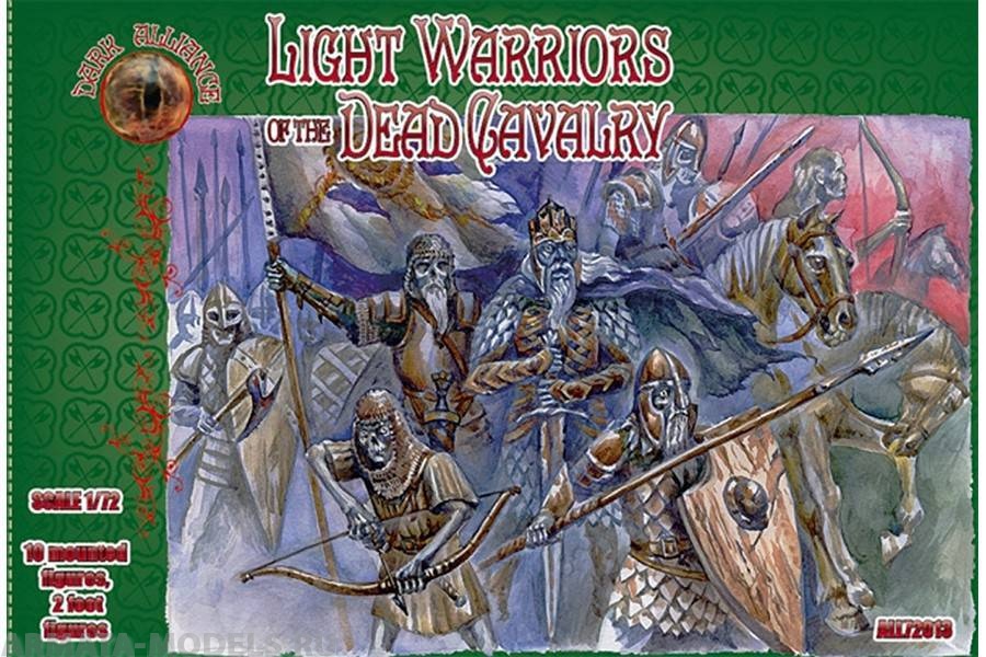 ALL72013 Фигуры Light Warriors of the Dead Cavalry 1/72 Dark Alliance
