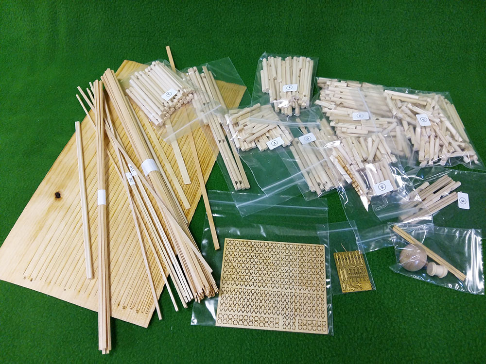 1103 сборная деревянная модель Колокольня Зашиверского острога СВ Модель