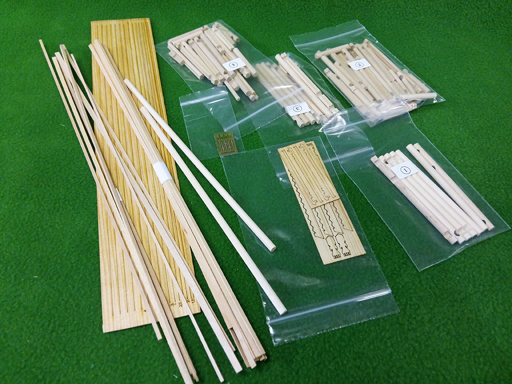 1510 сборная деревянная модель Амбар из деревни Коккойла СВ Модель