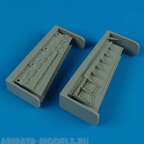 QB48354  P-39 Airacobra Flaps (for Hasegawa kit) 1/48