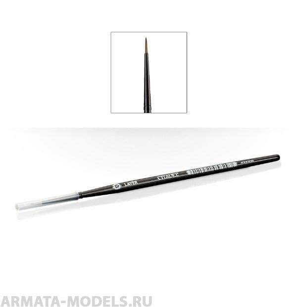 63-21GW Малая кисть для слоев Citadel (Citadel Small Layer Brush)