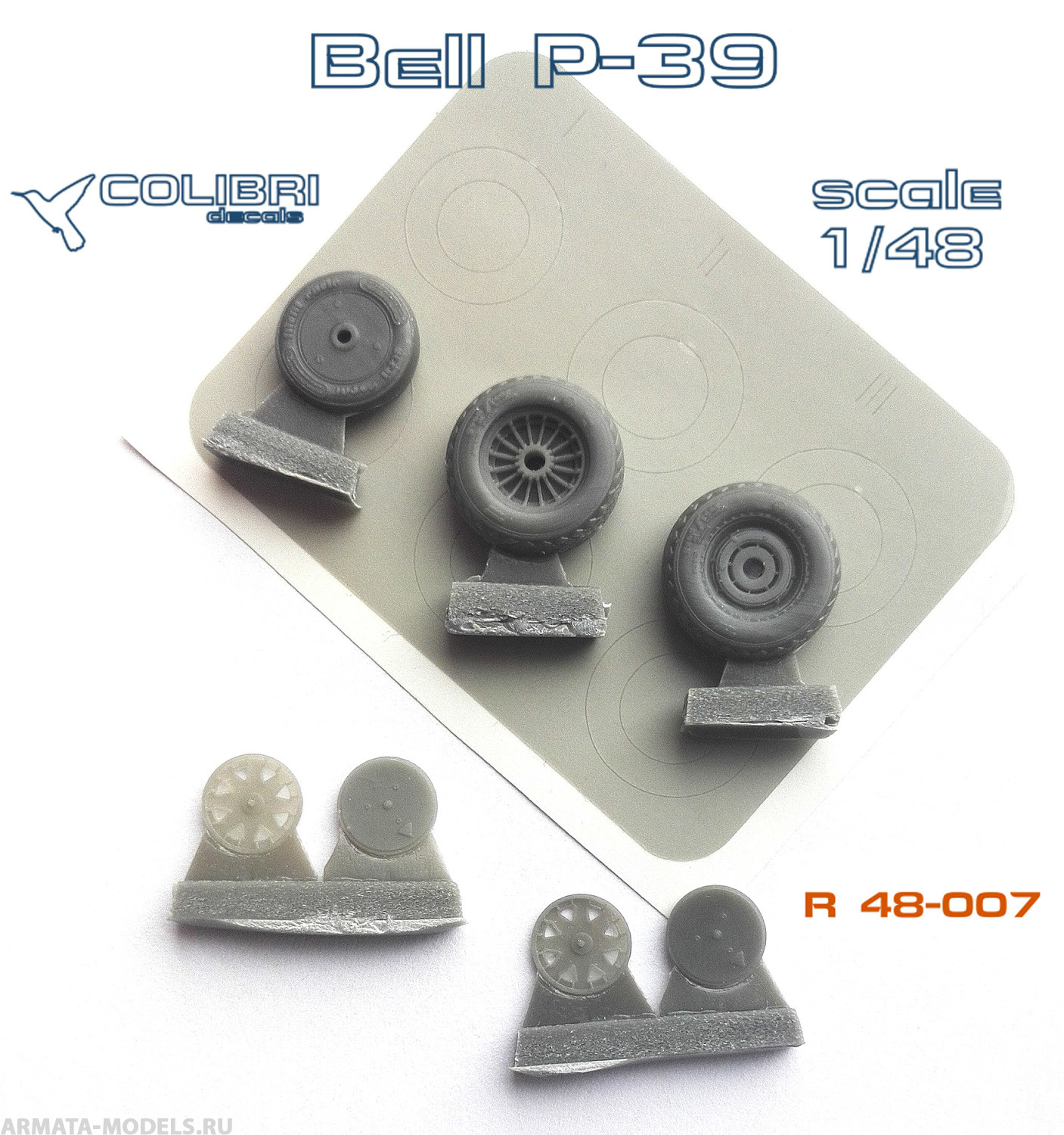 R 48007CD Р-39/Р-63-1 wheels & paint masks