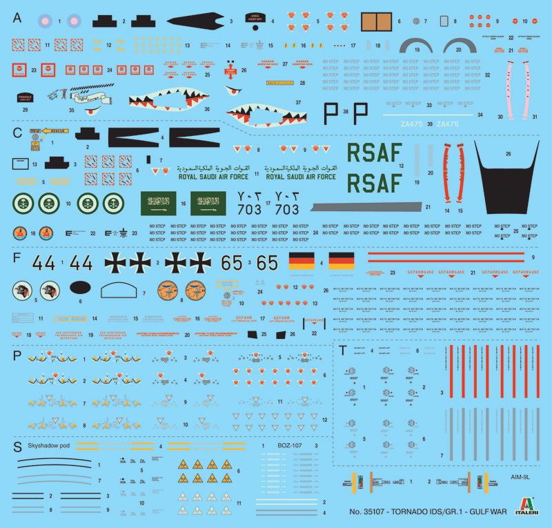 35107ИТ Самолет War Thunder: TORNADO GR.1/IDS Italeri