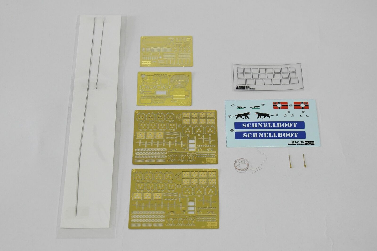 1002FH Сборная модель Schnellboot S-38/1940 Fore Hobby