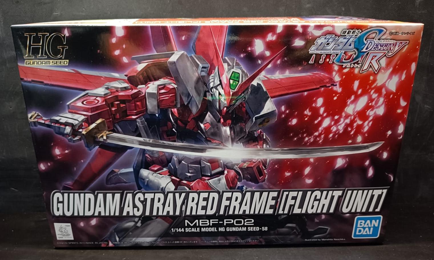 BND-2214591 Сборная модель HG Bandai Gundam Astray Red Frame(flight unit) 058 Bandai