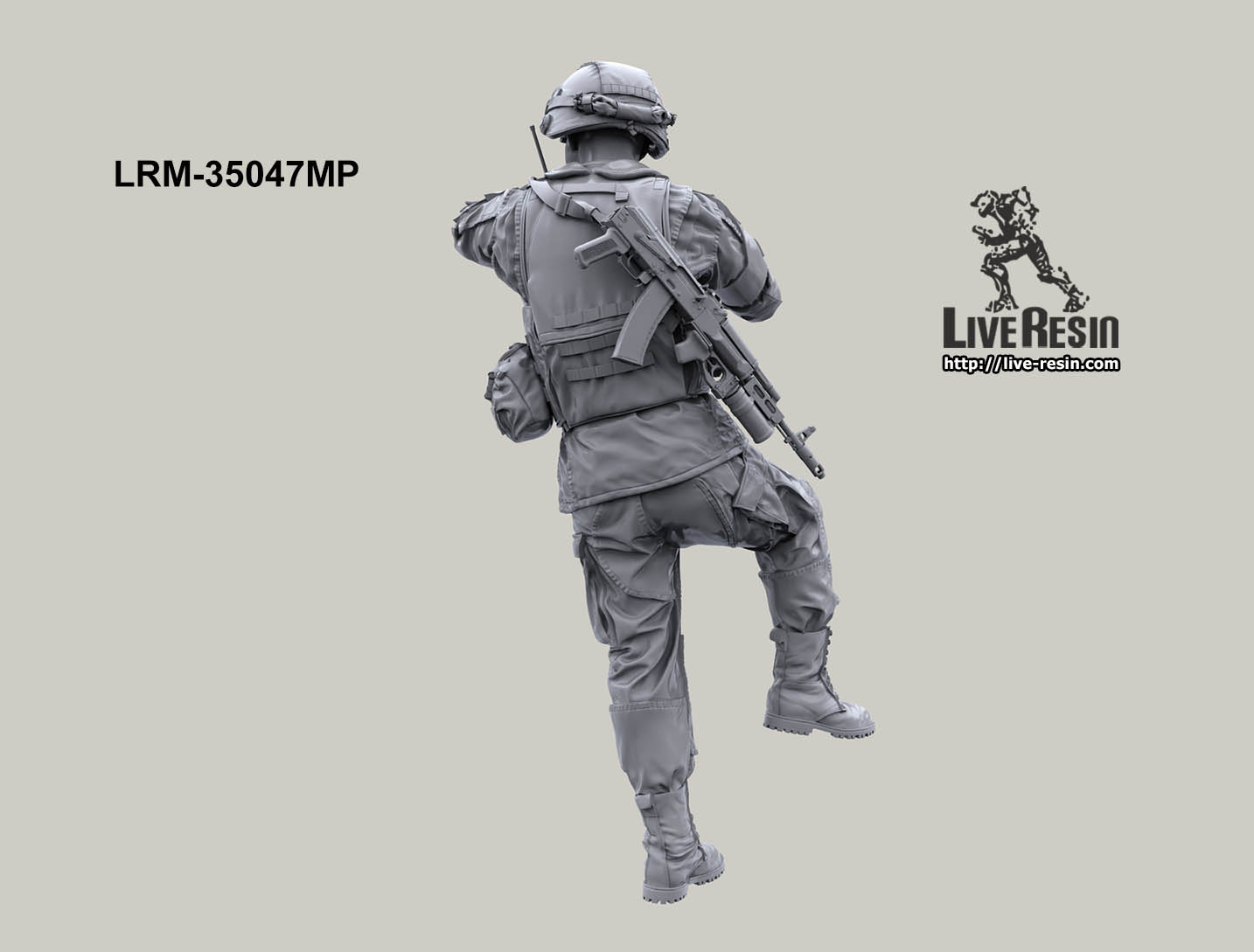 LRM35047MP Боец военной полиции РФ. Водитель Live Resin