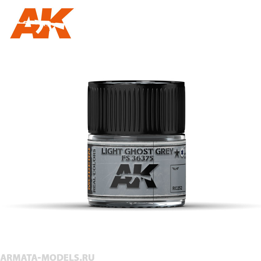 RC252 Краска Real Colors Light Ghost Grey  FS 36375 10ml