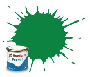 AA0028 Краска эмалевая No 2 Изумрудный - Глянцевый - Tinlet No 1 (14ml)