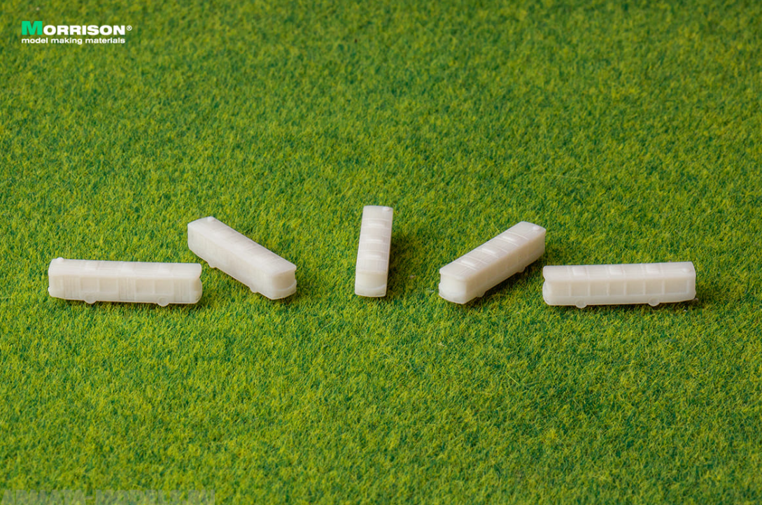 020AVL500 Городские автобусы в М1:500 (Набор 5 шт.)