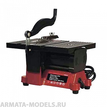 10031 Циркулярная настольная пила, 120 Вт, 4500 об/мин, диск 100мм