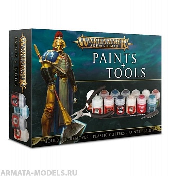 80-17-60GW Набор инструментов и красок Эра Сигмара (AOS PAINTS+TOOLS)
