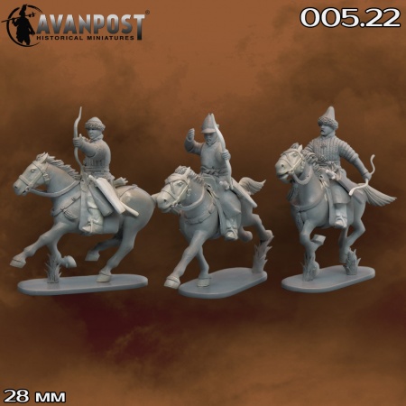 005.22АП Сибирско-татарская конница, XVII в (набор 2) Аванпост
