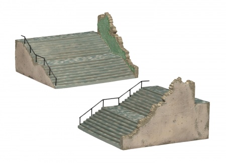 A75017 Сборная модель здания European City Steps Airfix