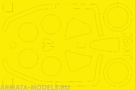 JX180ED  Окрасочная маска F-86D 1/32