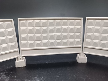 ZBD 35003 бетонный забор П-6В удле-й