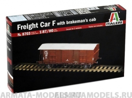 8703ИТ Вагон Freight car F Italeri