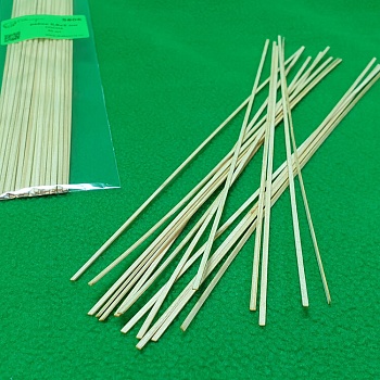 5806 рейки 0,6х2 мм - длина 300 мм - 50 шт - сосна