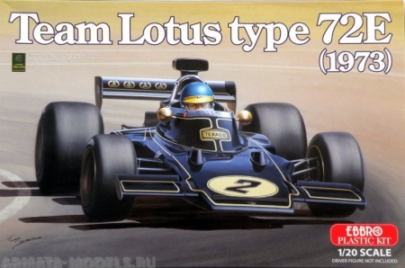 20009EBB Team Lotus Type 72E 1973 EBBRO