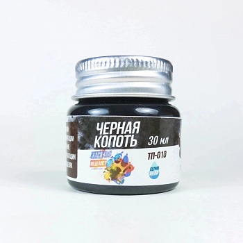 ТП010 Тонировочная паста черная копоть, 30 мл