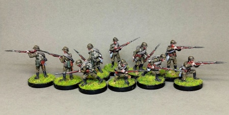 STP51 Русская пехота в шлемах Арес