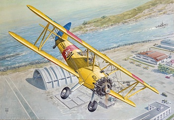 Rod633 Самолет Stearman PT-13 Kaydet