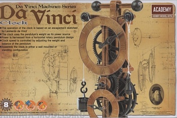 18150 Часы  Da Vinci Clock