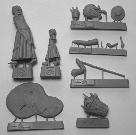 CHM-54170 Дорогами войны. 54 мм. Материал - смола. Chronos Miniatures