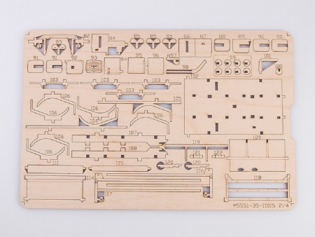 11015BAUMI Сборная модель МАЗ-5551 самосвал (ранний) Baumi