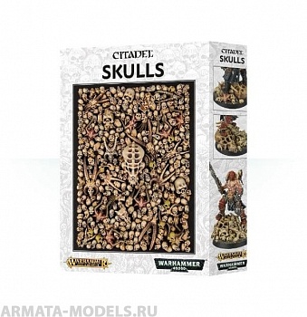 64-29GW Набор: Черепа для подставок (Citadel Skulls)