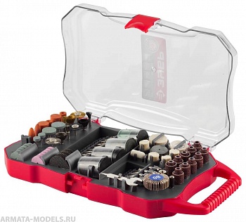 35901-H208 Набор мини-насадок для гравировальных машин, 208 предметов