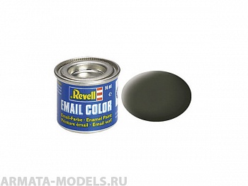 32142 Краска желто-оливковая матовая