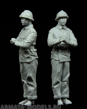 1121STAL Французский танкист, ПМВ