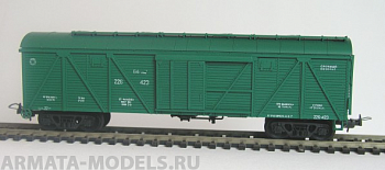 265 Вагон товарный крытый 4-хосный с круглой крышей