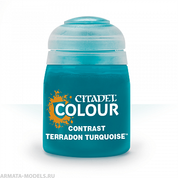 29-43GW Краска Контраст: террадон бирюзовый (18мл)(CONTRAST: TERRADON TURQUOISE (18ML))