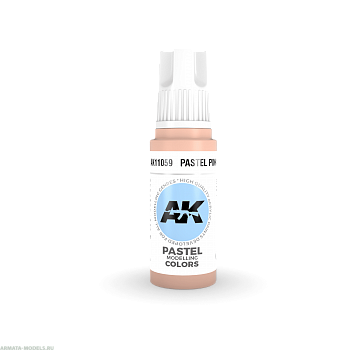 AK11059 Краска акриловая Pastel Pink 17ml