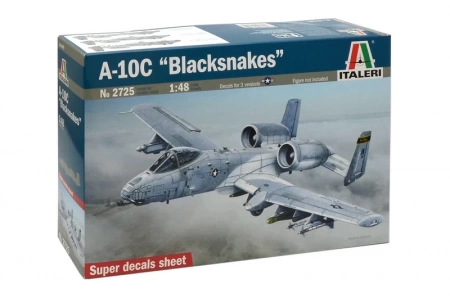 2725ИТ Самолет A-10C "Blacksnakes" Italeri