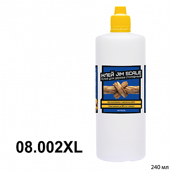 08.002XLJIM Клей для дерева столярный (240мл)