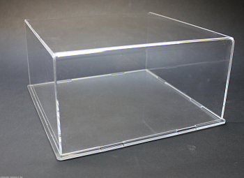 AM14480 бокс 2+3 основание черный глянец 400х400х125