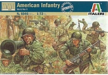 Набор фигурок 6046ИТ Солдатики American Infantry (WWII)