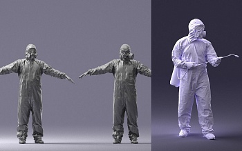 AM35175 Фигуры «Дезинфекция» 2 шт