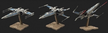 BND-2291097 Star Wars X-Wing Fighter Resistance Bandai